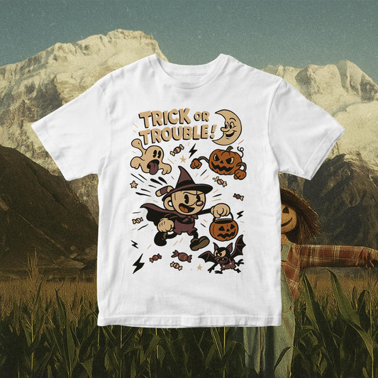 Retro Halloween PNG Clipart: Spooky Vintage Cartoon Art (Digital Download)