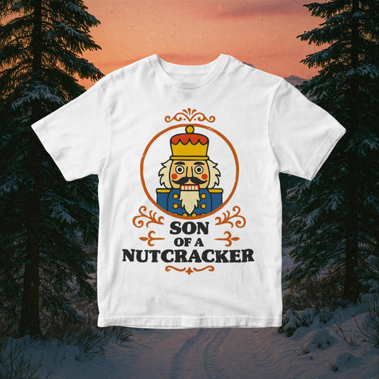 Funny Festive PNG: Christmas Retro 'Son of a Nutcracker' Clipart (Digital Download)