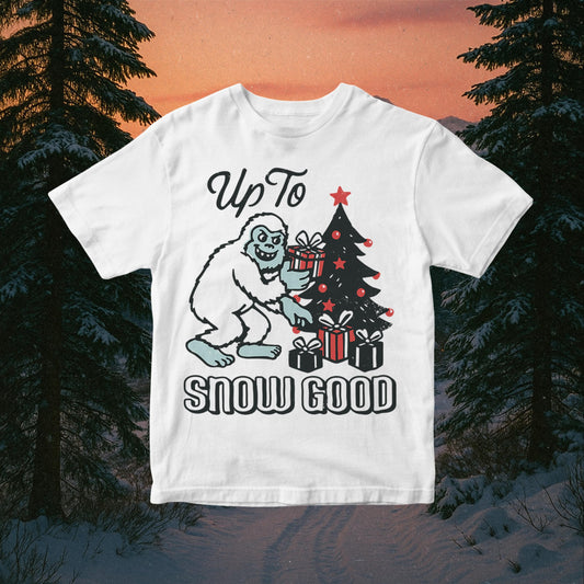 Abominable Snowman PNG - Funny Christmas Cryptid Sublimation Clipart (Digital Download)