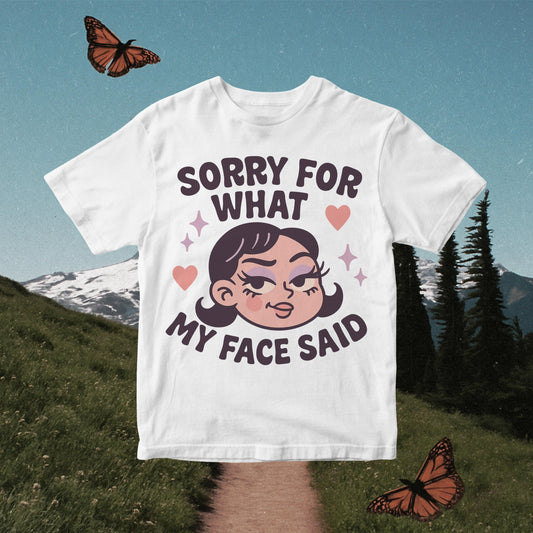 Sarcastic Snarky Face PNG: Retro Humor, Sassy Attitude (Digital Download)