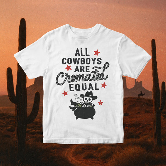 Western Cowgirl Halloween PNG: Distressed Shirt Design (Digital Download)