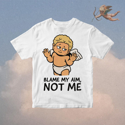 Funny Cupid PNG: Valentine's Day T-shirt Design (Digital Download)