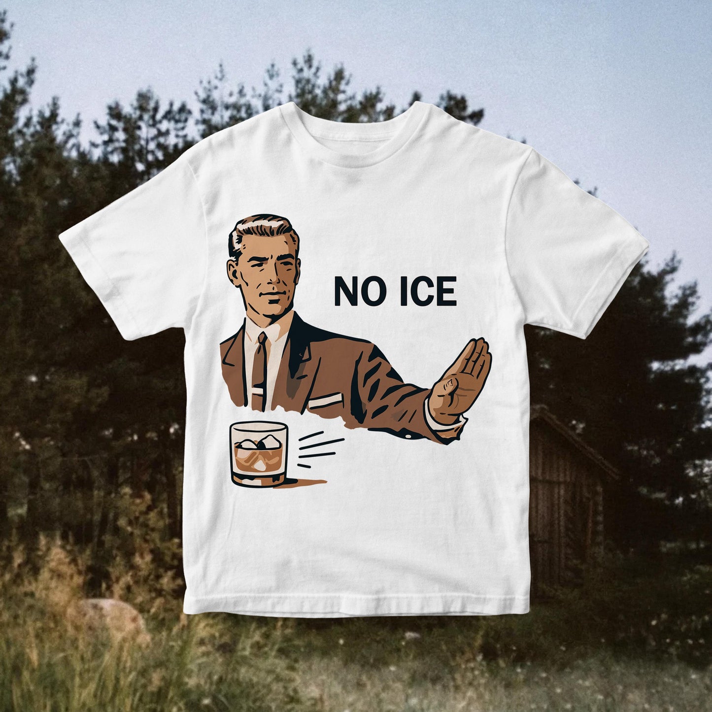Anti ICE PNG: Political Retro Meme Art, Whiskey Bourbon Clipart (Digital Download)