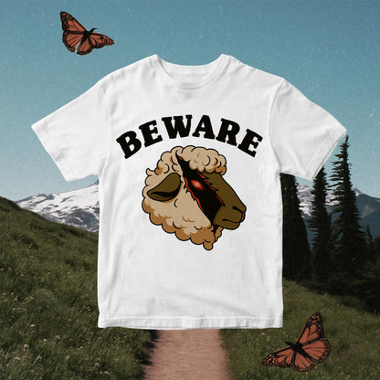 Wolf in Sheep's Clothing PNG: Beware Mischievous Clipart (Digital Download)