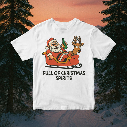 Funny Santa Beer PNG: Alcoholic Christmas Design (Digital Download)