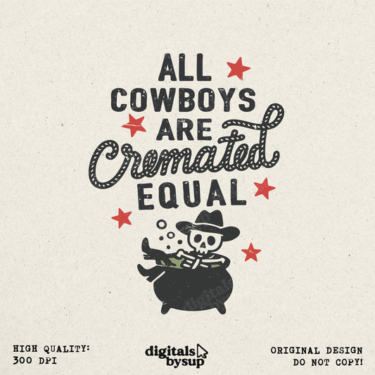 Western Cowgirl Halloween PNG: Distressed Shirt Design (Digital Download)